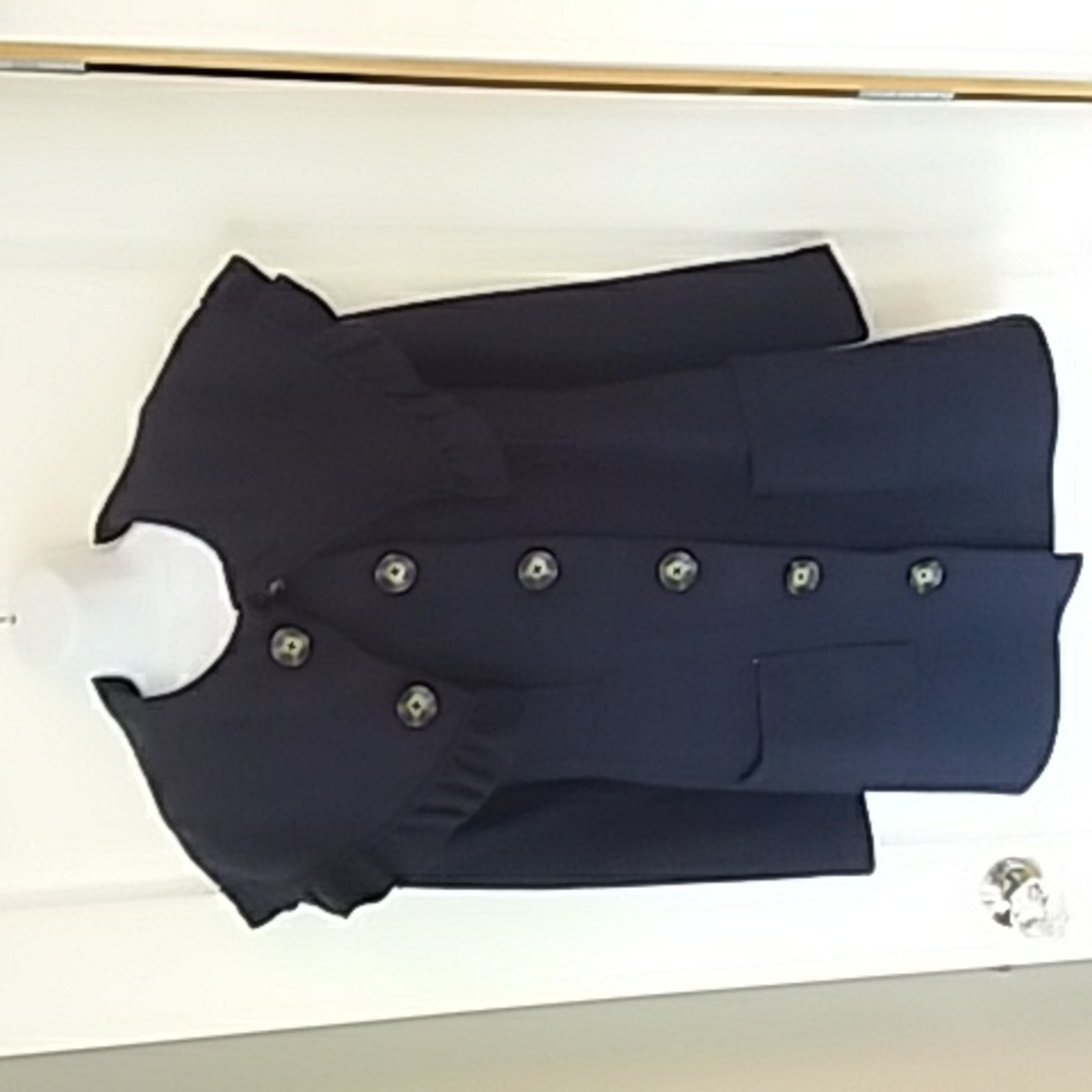 Anthropologie Boiled Wool Jacket